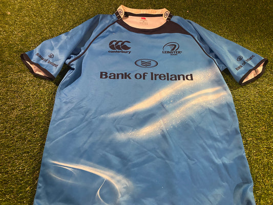 Leinster Eire Irish Rugby Union Football Big XXL 2XL Mans CCC Made Vintage Jersey