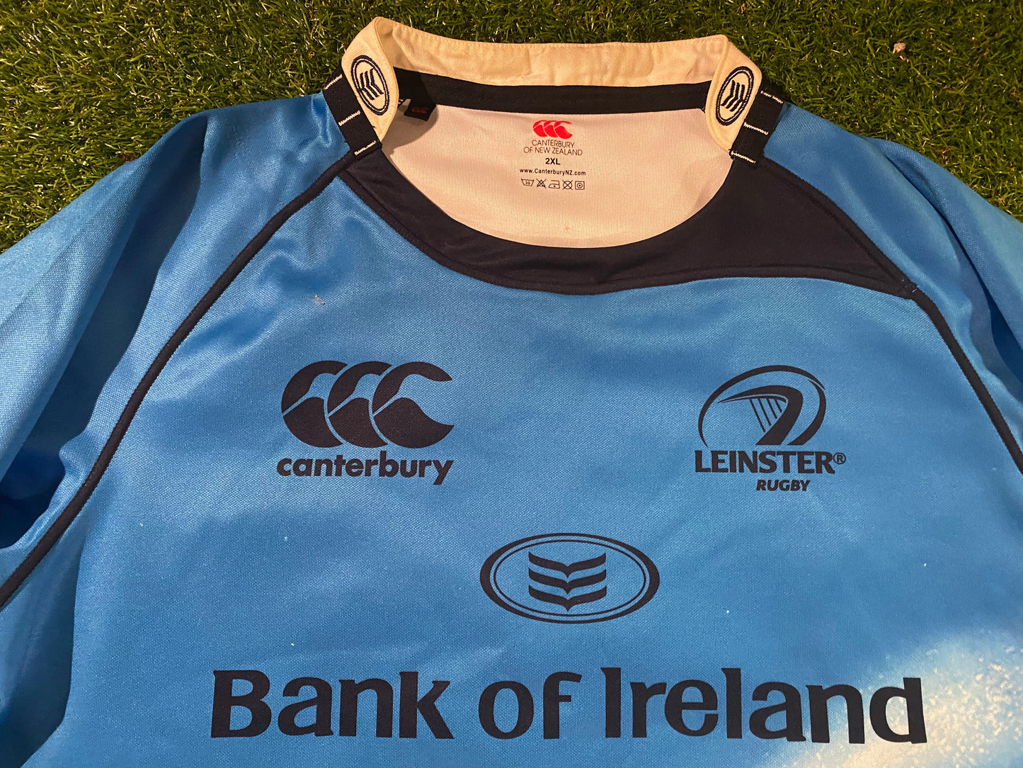 Leinster Eire Irish Rugby Union Football Big XXL 2XL Mans CCC Made Vintage Jersey