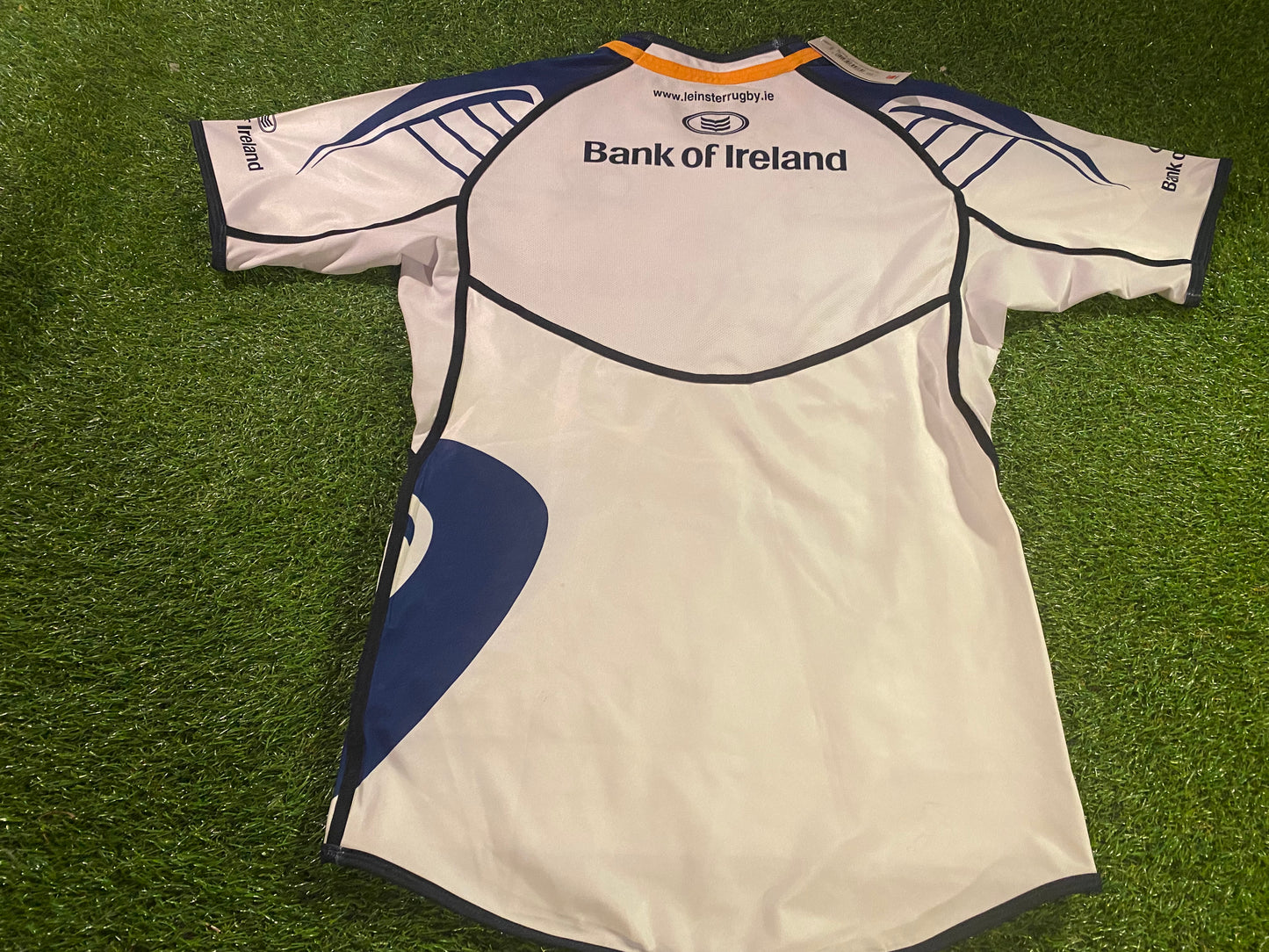 Leinster Eire Irish Rugby Union Football Big XXL 2XL Mans Tight Fit Player Issued NEW Jersey