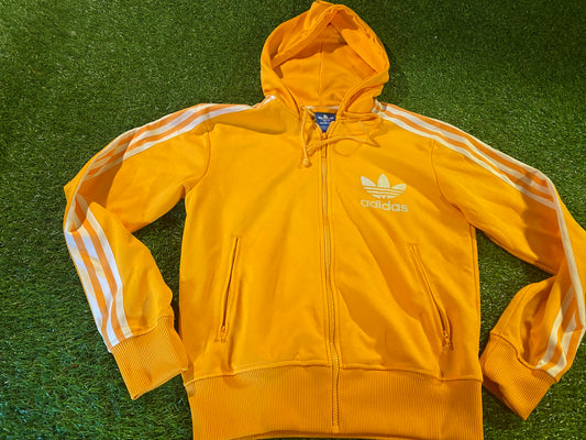 Adidas Made Guys Small Mans Zip up Hooded Hoody Top