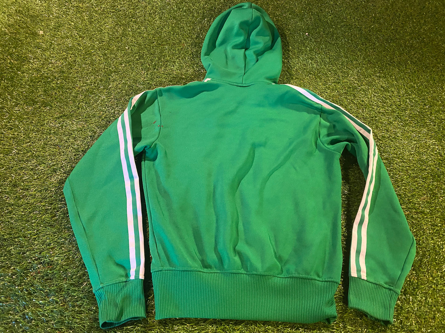 Adidas Made Guys XS Extra Small Mans Zip up Hooded Hoody Top