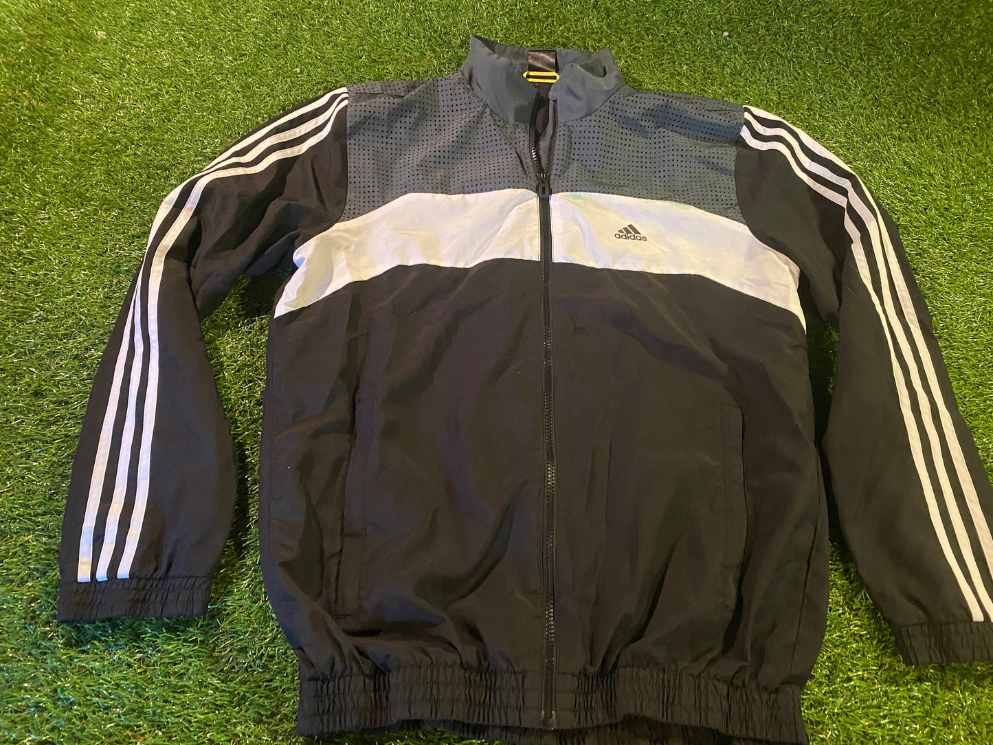 Adidas Ska Mod Skinhead Clothing Size Small Mans Zip Up Breathable Lined Jacket