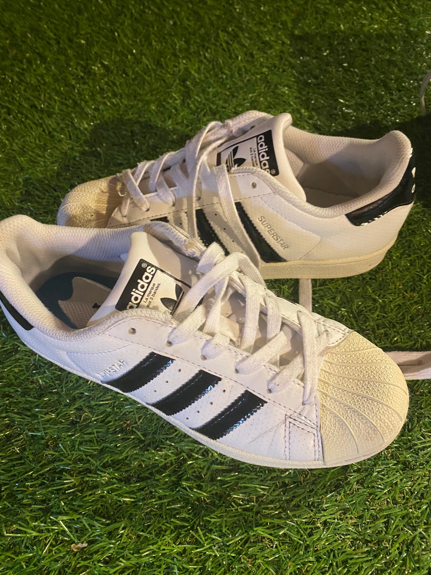 Adidas superstar suede size 4 Clearance