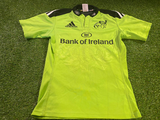 Munster Eire Irish Rugby Union Football XS Mans Adidas Made Away Jersey