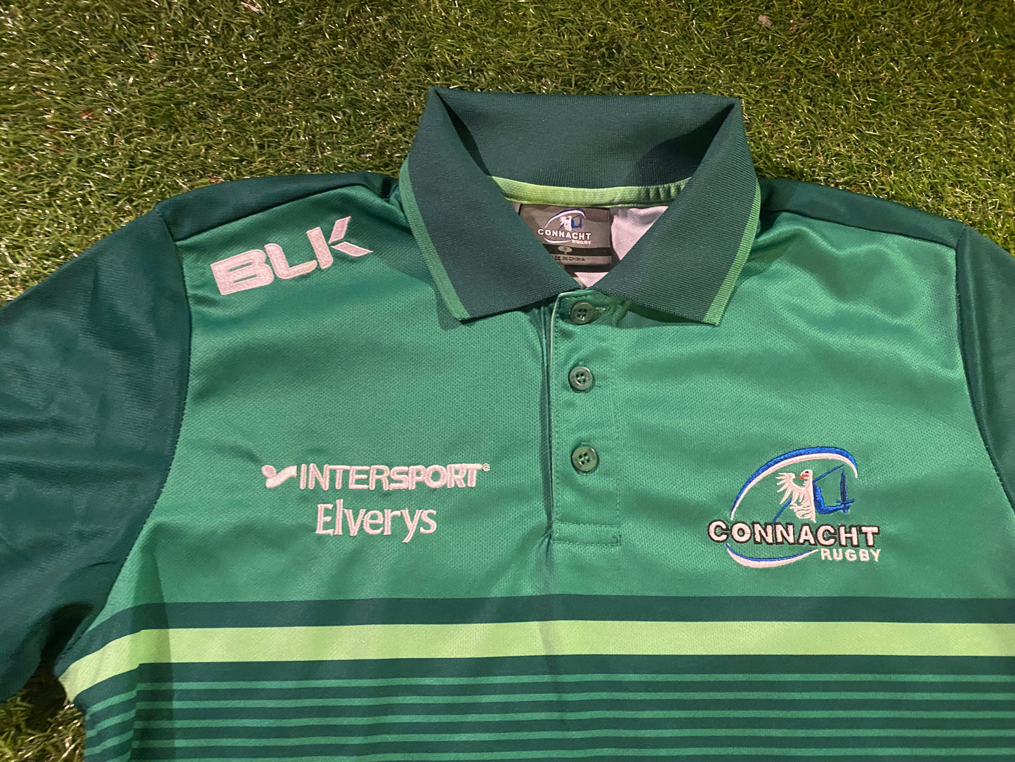 Connacht Eire Irish Ireland Rugby Union Football Small Mans Lighter Polo Jersey