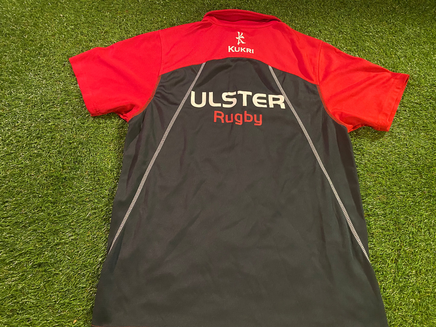 Ulster Northern Ireland Rugby Union Football Small Mans Lighter Polo Jersey SUFTUM