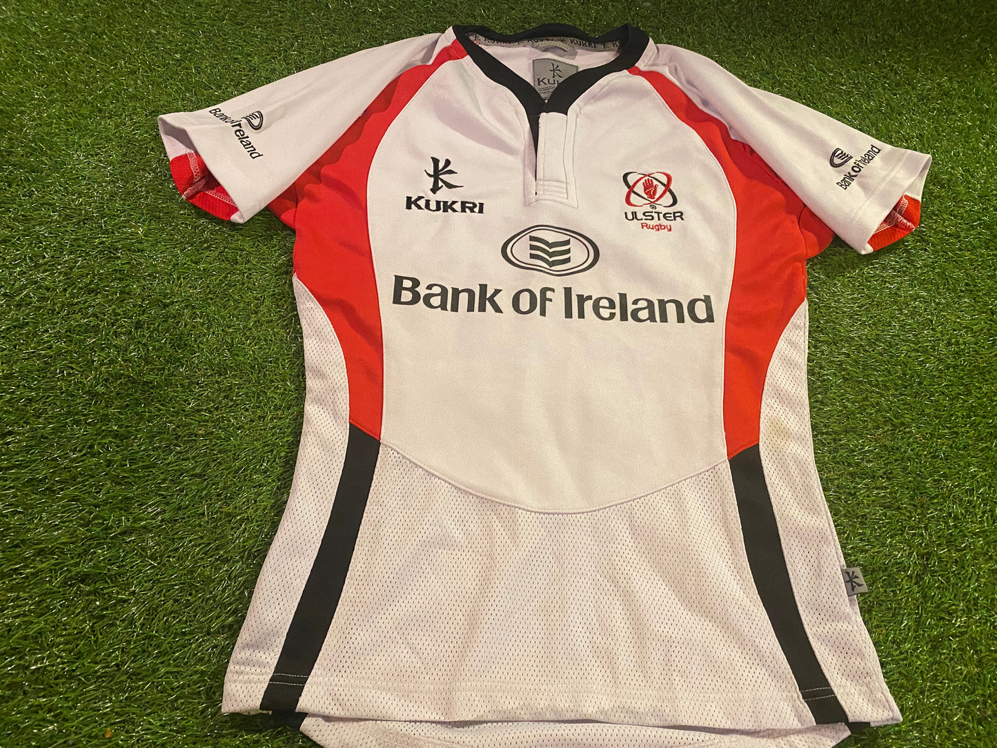 Ulster Rugby Union Football Northern Ireland Medium Mans Kukri Tighter Fit Jersey