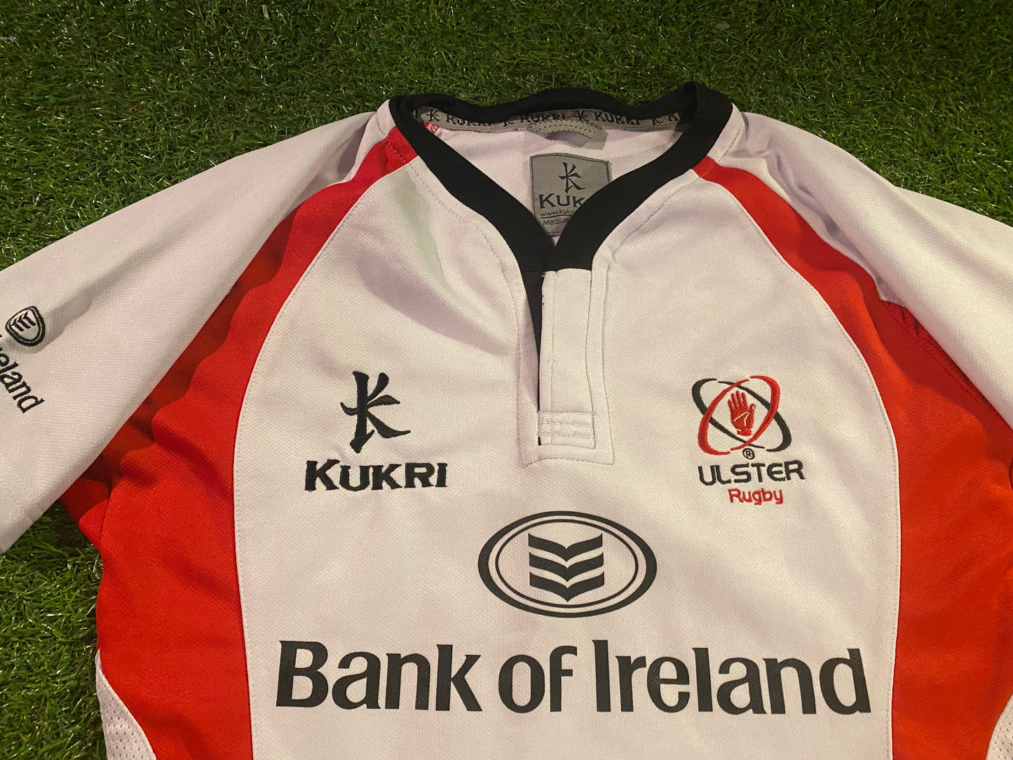 Ulster Rugby Union Football Northern Ireland Medium Mans Kukri Tighter Fit Jersey