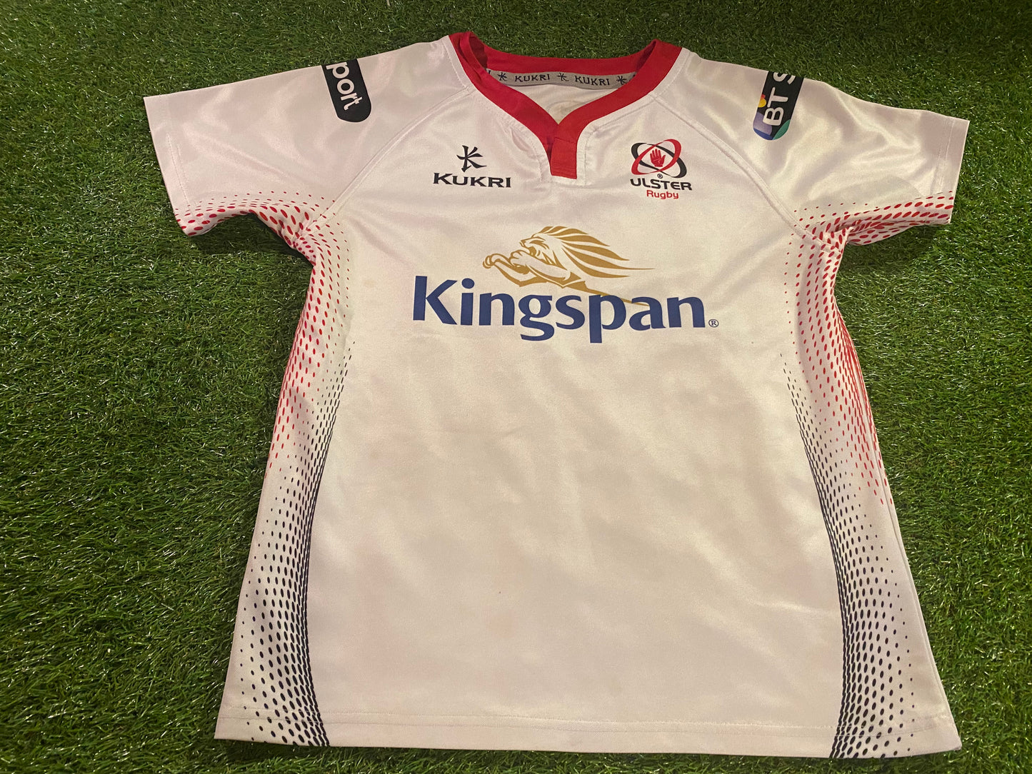 Ulster Rugby Union Football Northern Ireland Medium Mans Kukri Made Jersey