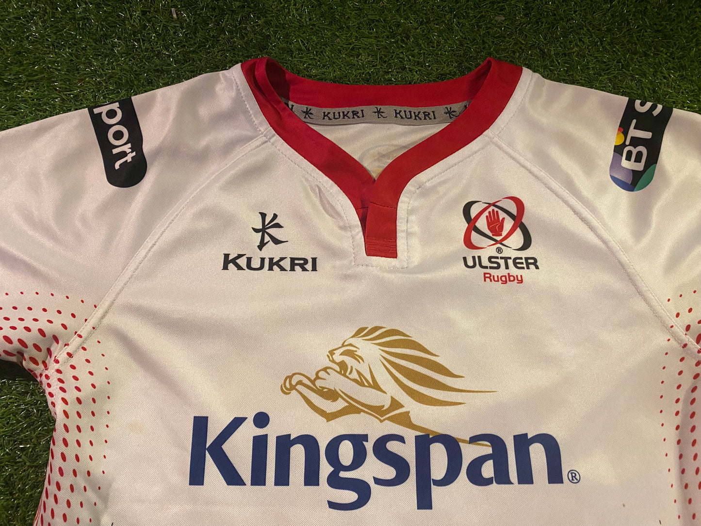 Ulster Rugby Union Football Northern Ireland Medium Mans Kukri Made Jersey