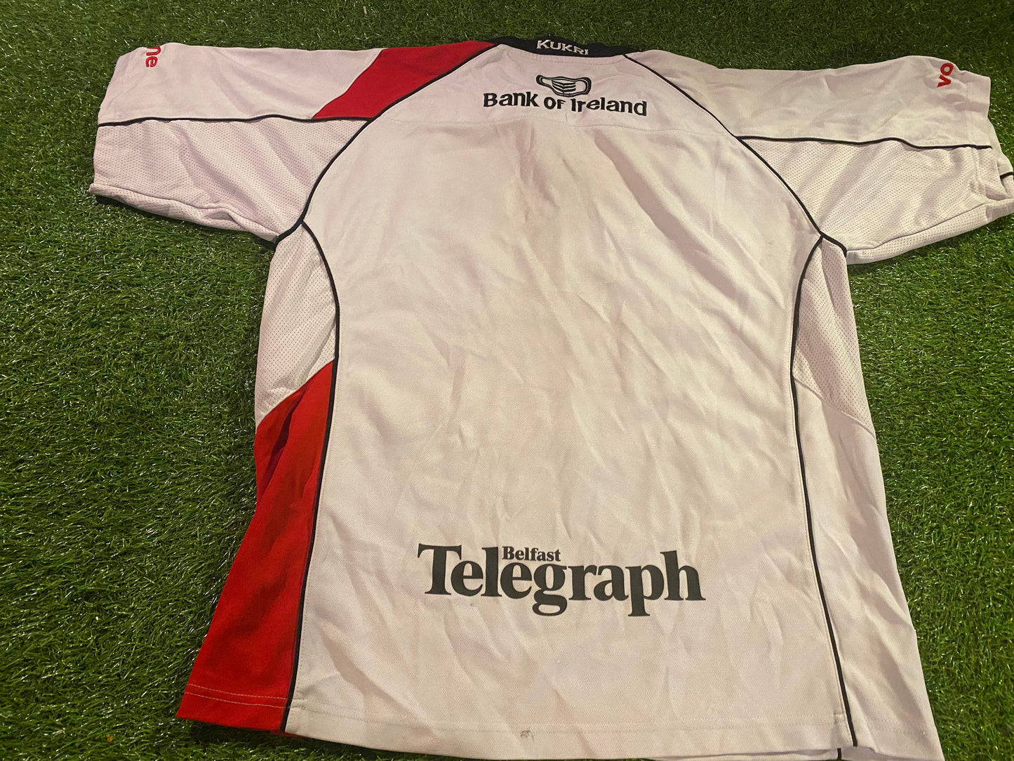 Ulster Northern Ireland Rugby Union Football XL Extra Large Mans Kukri Home Jersey