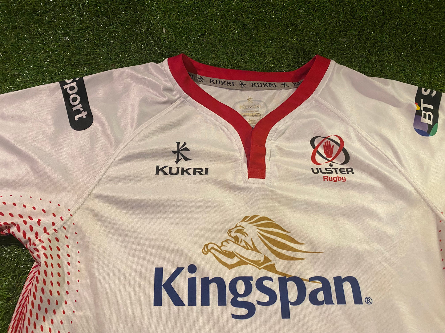 Ulster Northern Ireland Rugby Union Football XL Extra Large Mans Kukri Home Jersey