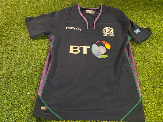 Scotland Scottish Rugby Union Football Small Mans Macron made home jersey