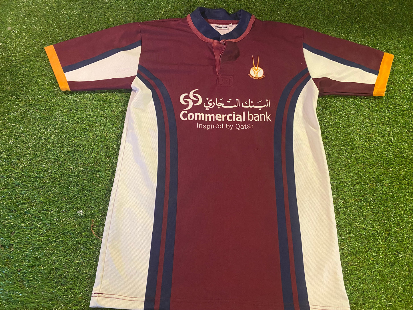 Doha RFC Qatar Persian Gulf Rugby Union Football Small to Medium Mans Jersey