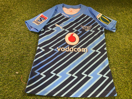 Vodacom Bulls South Africa Rugby Union Football Womans Size 12 Home Jersey