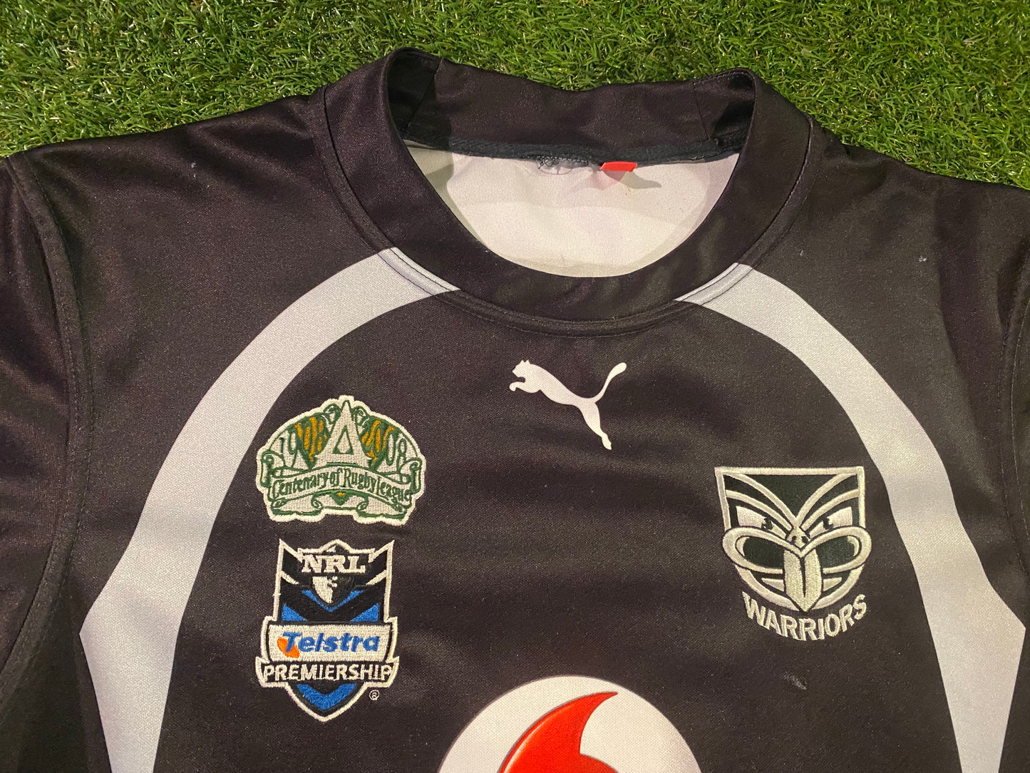 New Zealand warriors Auckland Rugby League Football Medium Mans Puma Jersey