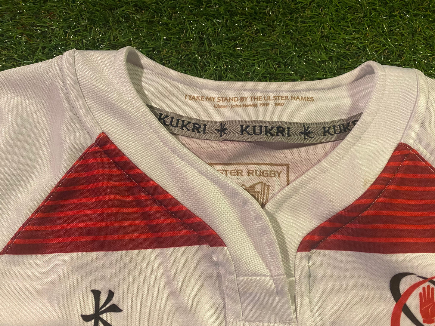 Ulster Northern Ireland Irish Rugby Union Football Womans Size 16 Kukri Home Jersey