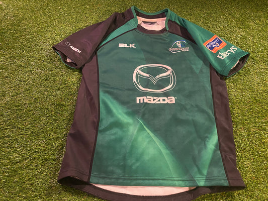 Connacht Ireland IRFU Eire Irish Rugby Union Football Womans Size 14 Home Jersey