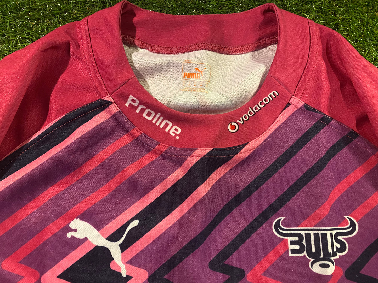 Vodacom Bulls South Africa Rugby Union Football Womans Size 16 Puma Made Jersey