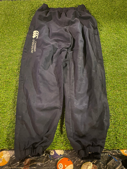 CCC Canterbury Rugby Union Youths / Small Mans Vintage Lined Tracksuit Bottoms