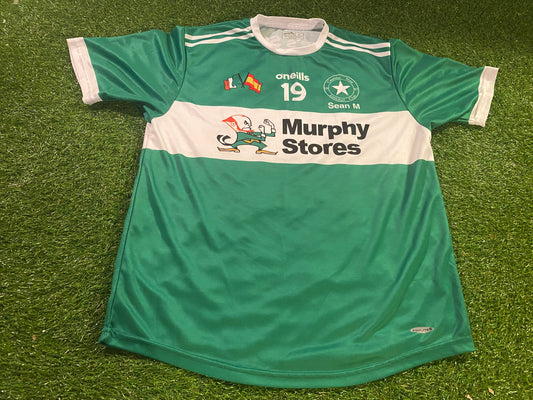 Crumlin Star FC Eire Irish Ireland Football Soccer Large Mans Oneills Made no19 Jersey