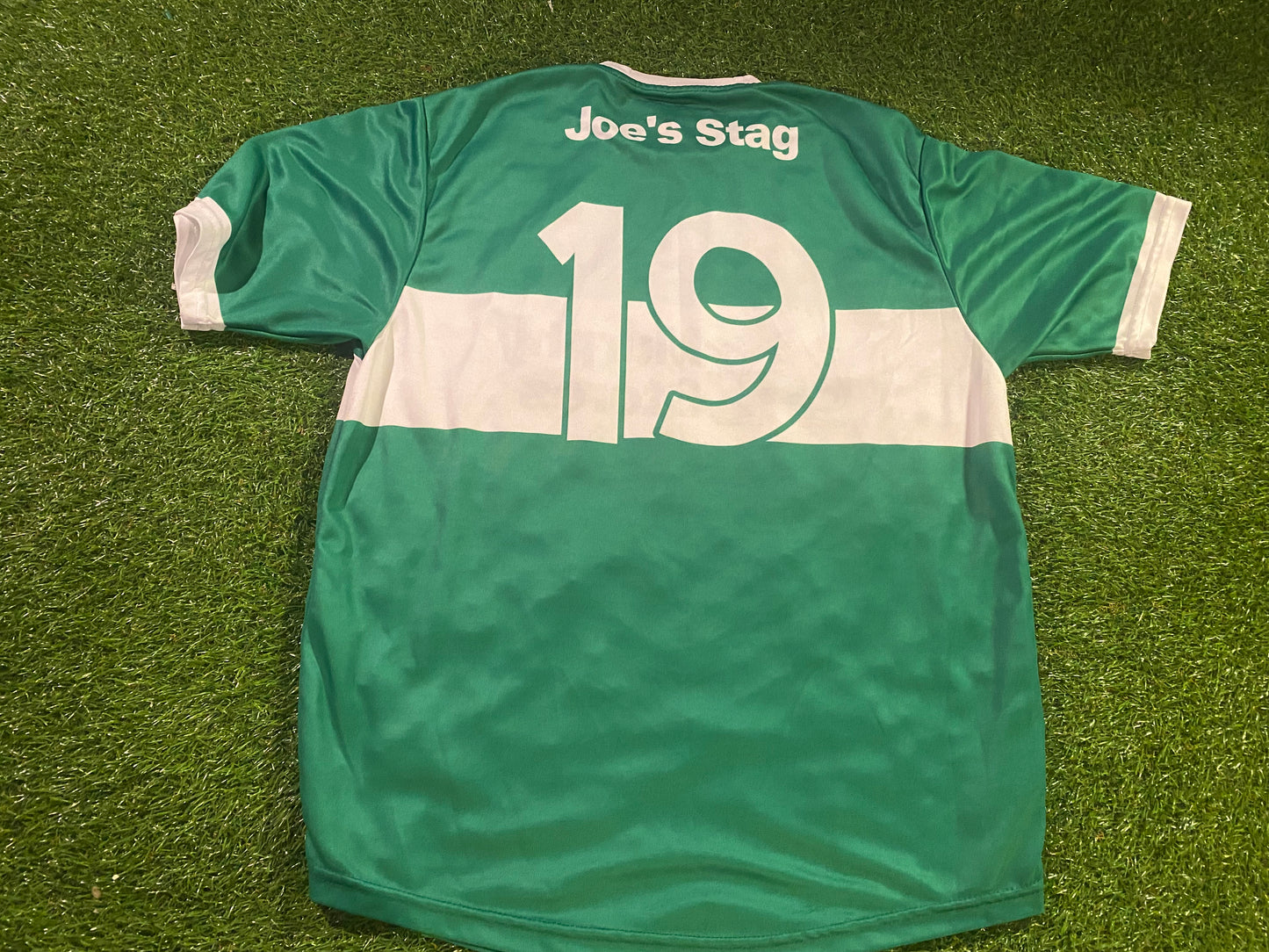 Crumlin Star FC Eire Irish Ireland Football Soccer Large Mans Oneills Made no19 Jersey