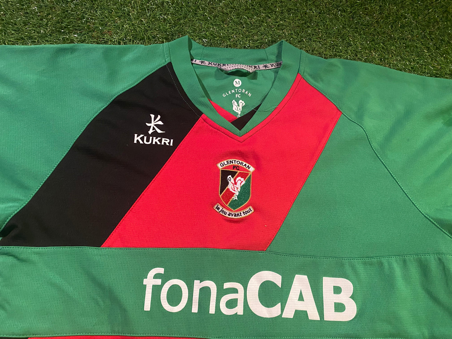 Glentoran FC Ulster Northern Ireland Football Medium Mans Kappa Made Home Jersey