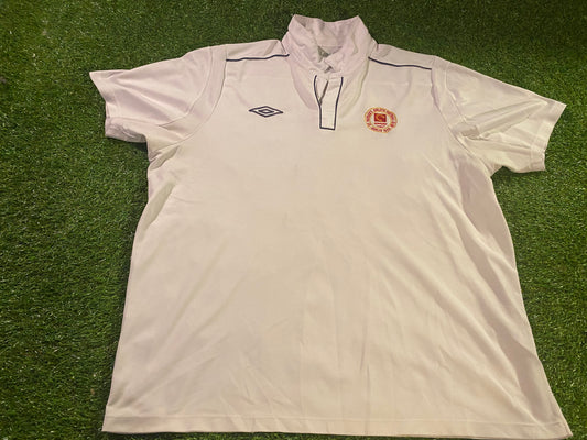 Shelbourne FC Ireland Eire Irish Soccer Football XXL 2XL Mans Lighter Polo Jersey