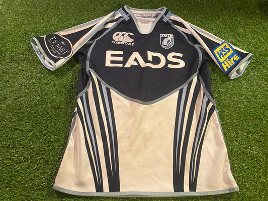 Cardiff Blues Wales Welsh Cymru Rugby Union Football Medium Mans CCC Made Jersey