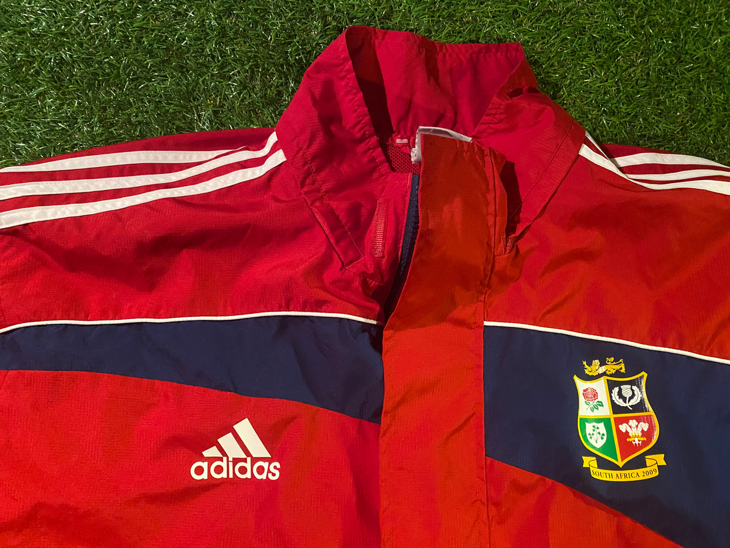 British & Irish Lions Rugby Union Football XXL 2XL Mans 2009 Adidas Tour of South Africa Jacket